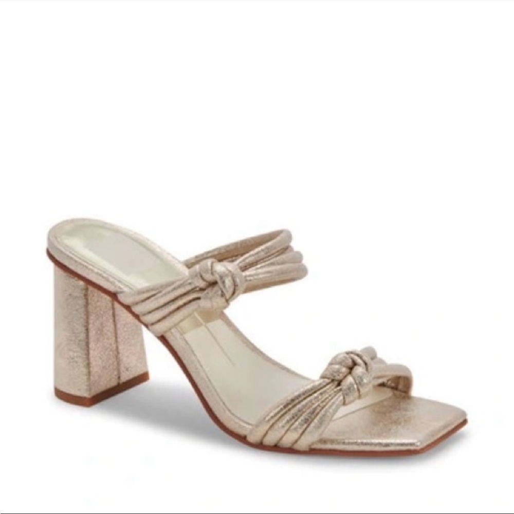 NEW Dolce Vita Pama Light Gold Heels